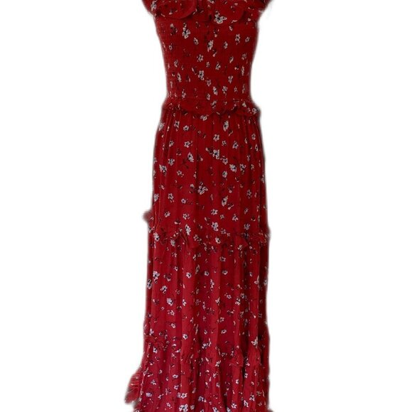 FORE Maxi Burgundy Gorgeous Dress - Picture 5 of 16